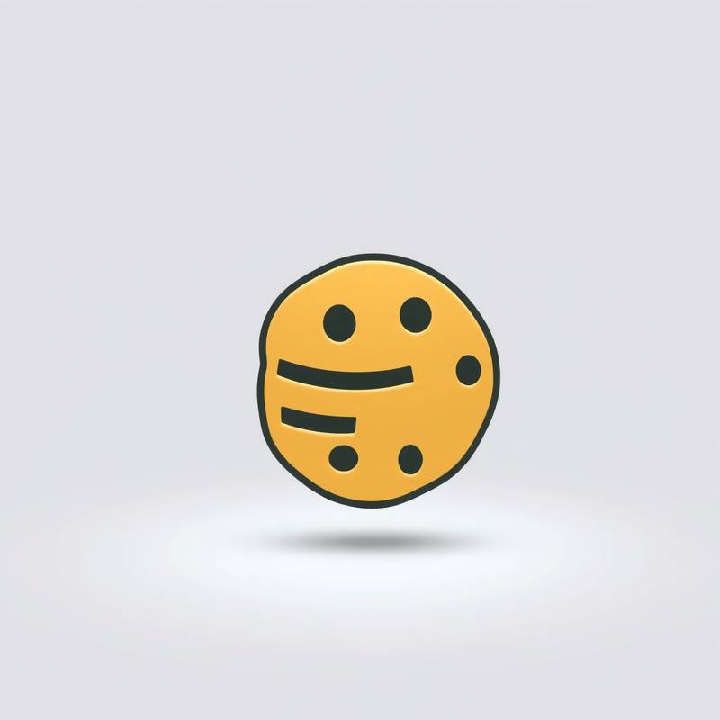 Icône représentant un cookie, symbole de la gestion des données de navigation.