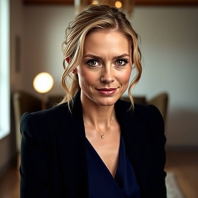 Portrait de Sophie Dubois, directrice artistique de Studio Lumière.